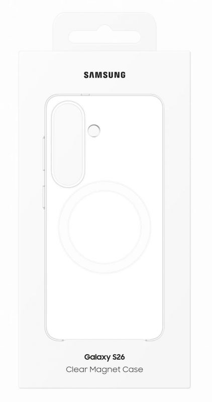 Чохол Samsung для Galaxy S26 (S942), Clear Magnet Case, прозорий