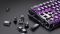 Клавіатура магнітна GravaStar Mercury V75 Lite 75keys, Blackcore, USB-A, Transparent Black
