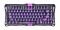 Клавіатура магнітна GravaStar Mercury V75 Lite 75keys, Blackcore, USB-A, Transparent Black