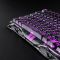Клавіатура магнітна GravaStar Mercury V75 Lite 75keys, Blackcore, USB-A, Transparent Black