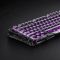 Клавіатура магнітна GravaStar Mercury V75 Lite 75keys, Blackcore, USB-A, Transparent Black