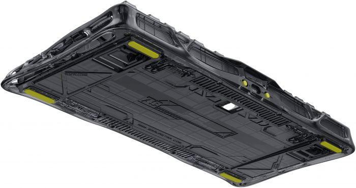 Клавіатура механічна GravaStar Mercury K1 Lite 80keys, GravaStar x BSUN Grey, BT/WL/USB, чорний