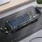 Клавіатура механічна GravaStar Mercury K1 Lite 80keys, GravaStar x BSUN Grey, BT/WL/USB, чорний