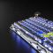 Клавіатура механічна GravaStar Mercury K1 Pro 80keys, GravaStar x Kailh Speedy Mint, BT/WL/USB, RGB, Interstellar Silver