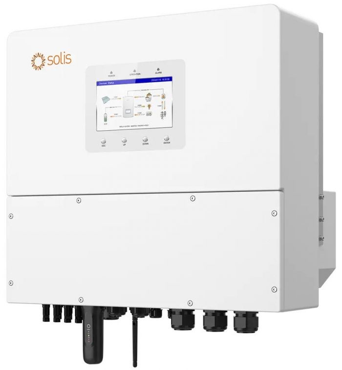 Гібридний інвертор трифазний Solis S6 15кВт, 4xMPPT, DC, для HV Batteries