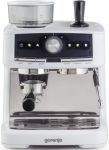 Кавоварка Gorenje ріжкова 2.5л, кавомолка 0,25л, капучинатор, кнопочне керування, білий