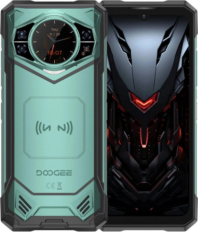 Смартфон Doogee S200X VIP 5G 6.72" 12/512ГБ, 2SIM, 10100мА•год, зелений
