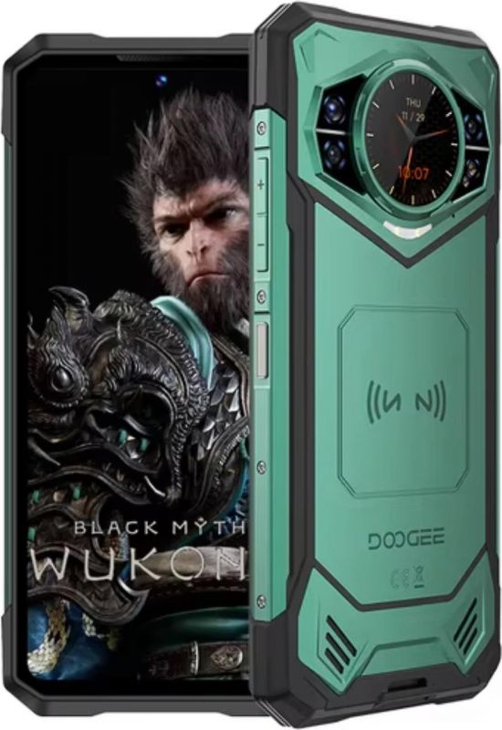 Смартфон Doogee S200X VIP 5G 6.72" 12/512ГБ, 2SIM, 10100мА•год, зелений