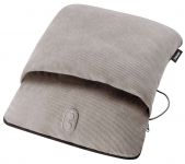 Грілка-масажер Beurer для тіла, від мережі, вібромасаж і тепло, сірий