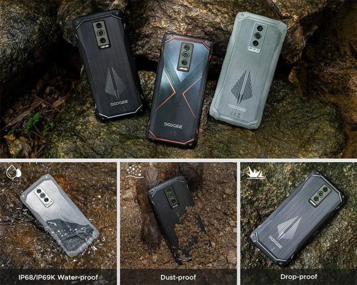 Смартфон Doogee Blade 10 Pro Energy 6.56" 6/256ГБ, 2SIM, 5150мА•год, чорний