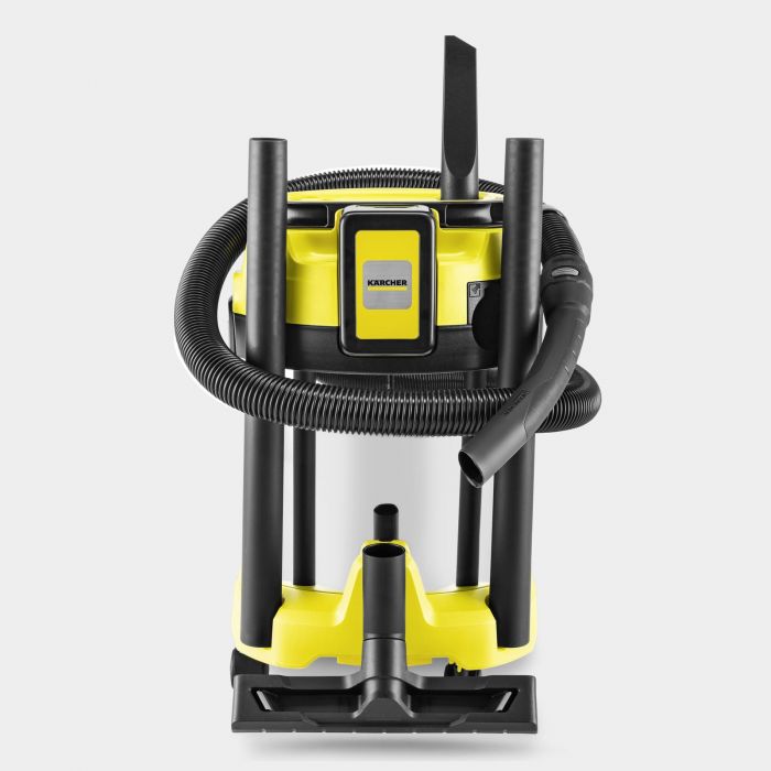Пилосос професійний акумуляторний  Karcher WD 3-18 S V-17/20 18В 110мБар контейнер 17л без АКБ та ЗП