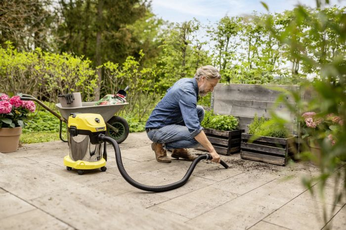 Пилосос професійний акумуляторний  Karcher WD 3-18 S V-17/20 18В 110мБар контейнер 17л без АКБ та ЗП