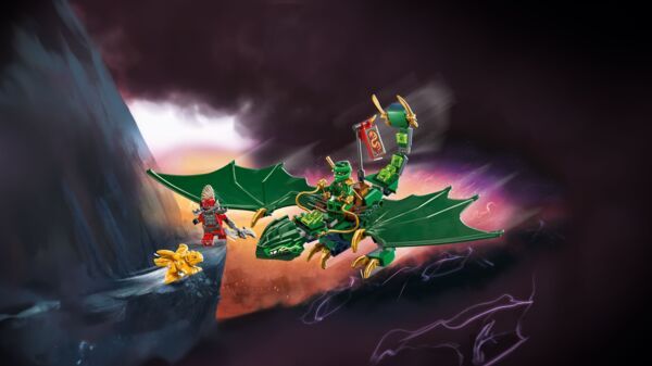 Конструктор LEGO Ninjago Зелений лісовий дракон Ллойда