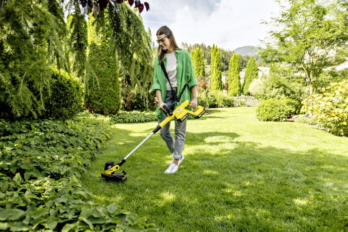 Тример садовий акумуляторний Karcher LTR 3-18 Dual 18В 30см 8000об/хв 2.42кг без АКБ та ЗП