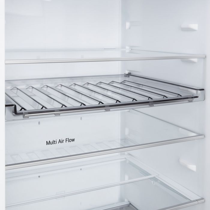 Холодильник LG з нижн. мороз., 203x60х68, холод.відд.-262л, мороз.відд.-113л, 2дв., E, NF, інв., диспл зовн., Fresh Сonverter, чорний