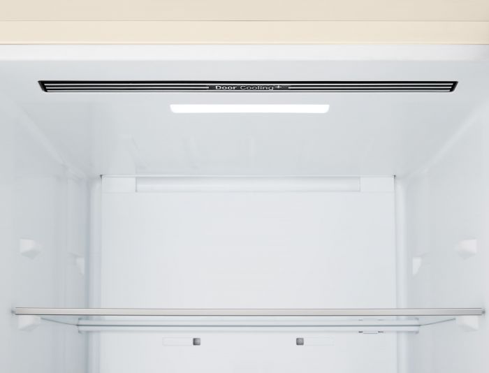 Холодильник LG з нижн. мороз., 203x60х68, холод.відд.-262л, мороз.відд.-113л, 2дв., E, NF, інв., диспл зовн., Fresh Сonverter, бежевий