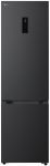 Холодильник LG з нижн. мороз., 203x60х68, холод.відд.-262л, мороз.відд.-113л, 2дв., E, NF, інв., диспл зовн., зона св-ті, чорний
