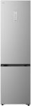 Холодильник LG з нижн. мороз., 203x60х68, холод.відд.-262л, мороз.відд.-113л, 2дв., E, NF, інв., диспл зовн., зона св-ті, сріблястий