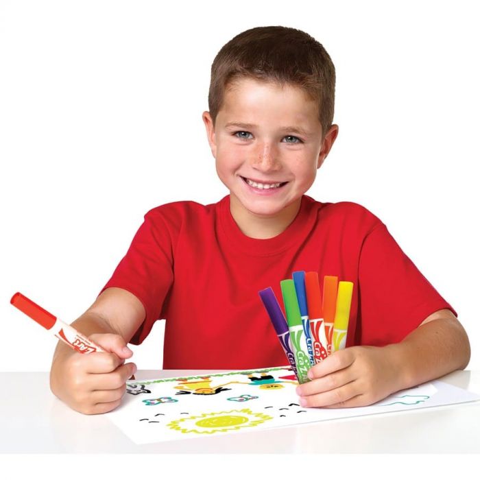 Маркери легкозмивні Cra-Z-Art Super Washable, 8шт