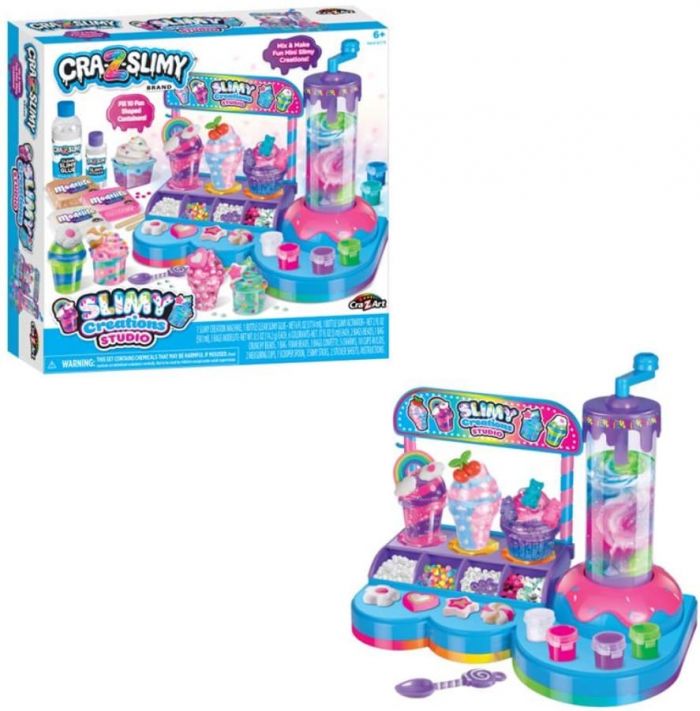 Слайм Cra-Z-Art Slimy Creations Studio, набір 40од