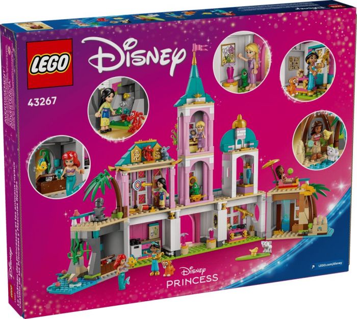 Конструктор LEGO Disney Princess Замок принцеси та королівські улюбленці