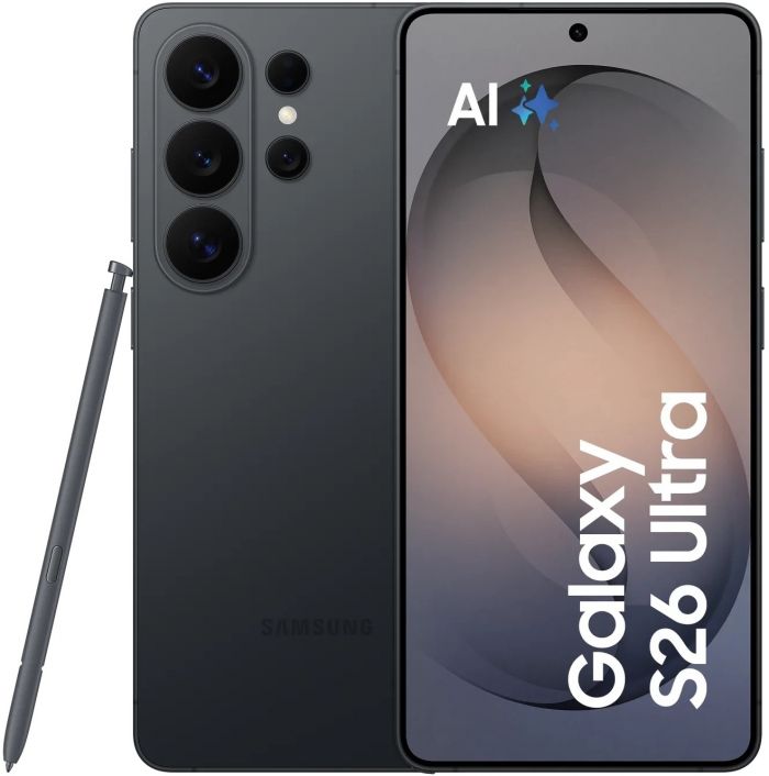 Смартфон Samsung Galaxy S26 Ultra 5G (S948) 6.9' 12/512ГБ, 2SIM, 5000мА•год, чорний