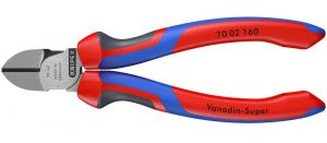 Кусачки-бокорізи KNIPEX 0-4мм 160мм 0.206кг