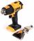 Фен будівельний акумуляторний DeWalt 18В 290-530°C 190л/хв 0.5кг без АКБ та ЗП