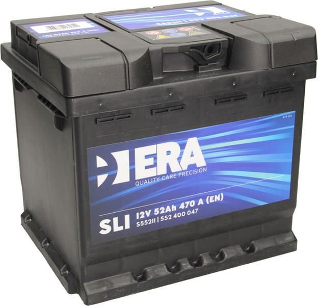 Акумулятор Era 12В 52А·год 470А R+ (S55211)