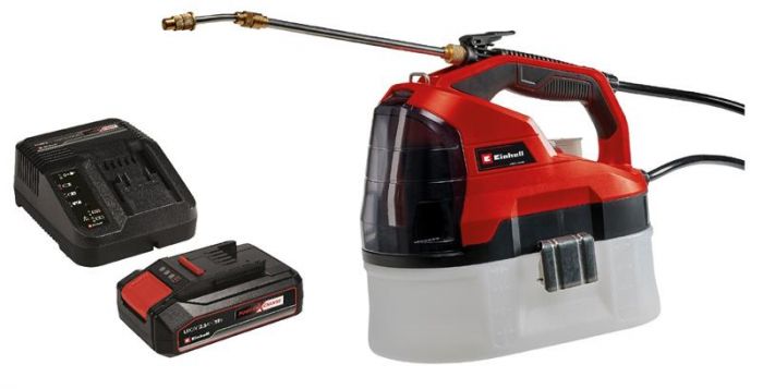 Обприскувач акумуляторний Einhell GE-WS 18/35 Li Kit PXC 18В акб 1х2.5А·год 3.8л 1л/хв ЗП 2.2кг
