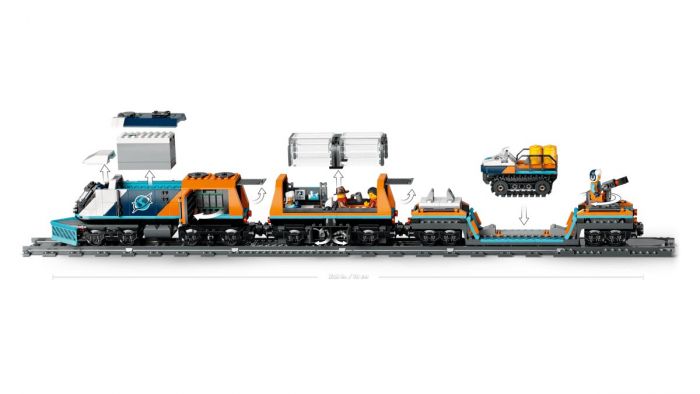 Конструктор LEGO City Арктичний дослідницький експрес
