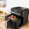 Мультипіч Tefal Easy Fry Mega Compact, 1700Вт, чаша-7.5л, сенсорне керув., 8 програм, пластик, чорний
