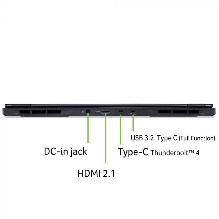 Ноутбук Acer Predator Helios Neo 16S PHN16S-71 16" OLED, Intel U7-255HX, 32GB, F1TB, NVD5060-8, Lin, чорний