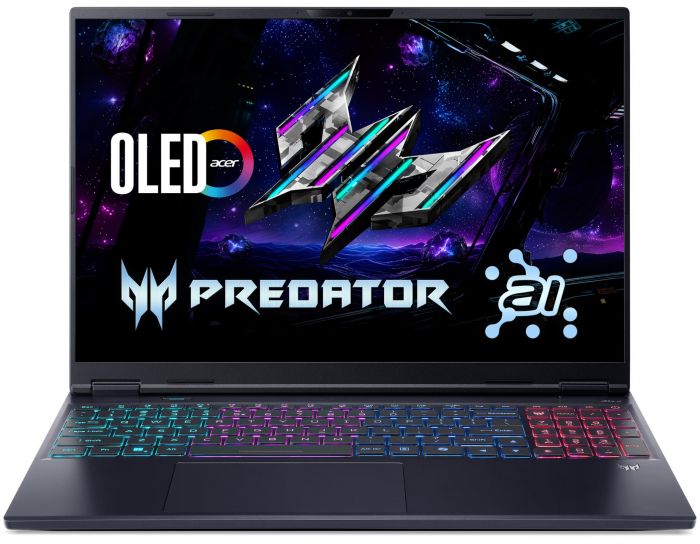 Ноутбук Acer Predator Helios Neo 16S PHN16S-71 16" OLED, Intel U7-255HX, 32GB, F1TB, NVD5060-8, Lin, чорний