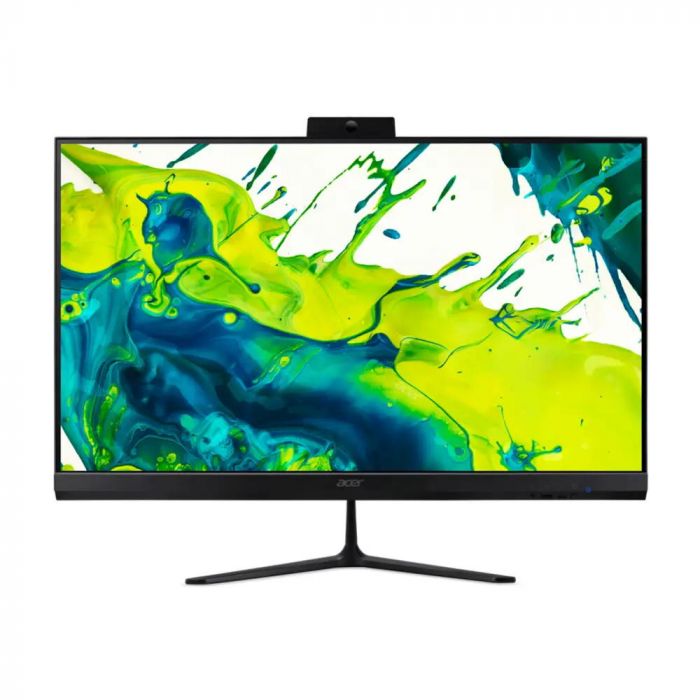Комп'ютер персональний моноблок Acer Aspire C24-2G 23.8" FHD, Intel 5-120U, 16GB, F512GB, UMA, WiFi, кл+м, Lin, чорний