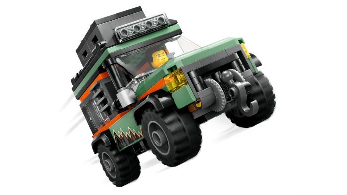 Конструктор LEGO City Позашляхова гірська вантажівка 4x4