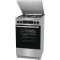 Плита Gorenje комбінована, 70л, 50x60см, метал. кришка, дисплей, чавун, нерж