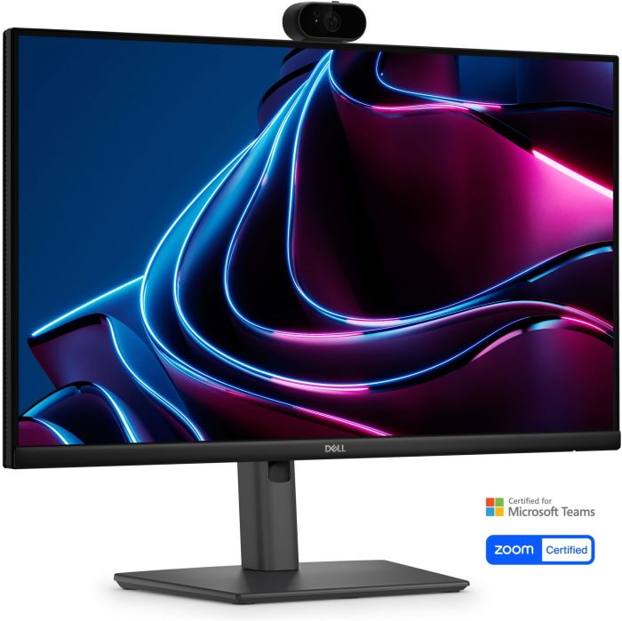 Монітор DELL 23.8" P2426HEV HDMI, DP, USB-C, RJ-45, IPS, 120hz, sRGB 99%, Pivot, Cam