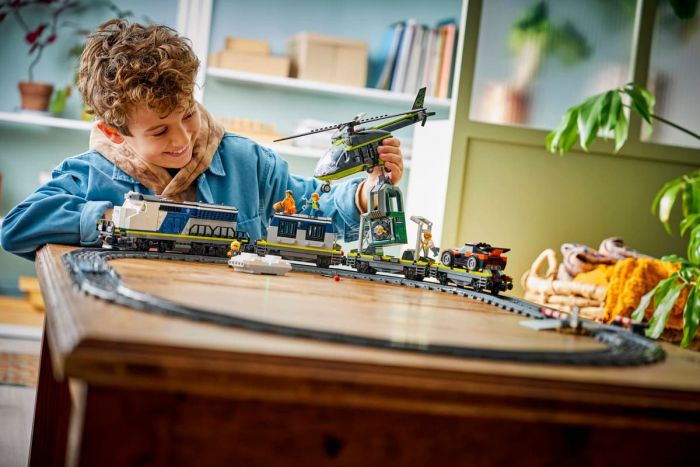 Конструктор LEGO City Пограбування поліцейського поїзда