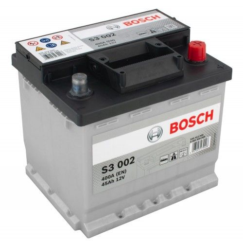 Акумулятор Bosch S3 12В 45А·год 400А R+ (0 092 S30 020)