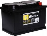 Акумулятор Starline 12В 74А·год 680A R+ (BA SL 74P)