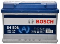 Акумулятор Bosch S4 12В 70А·год 760А R+ (0 092 S4E 081)