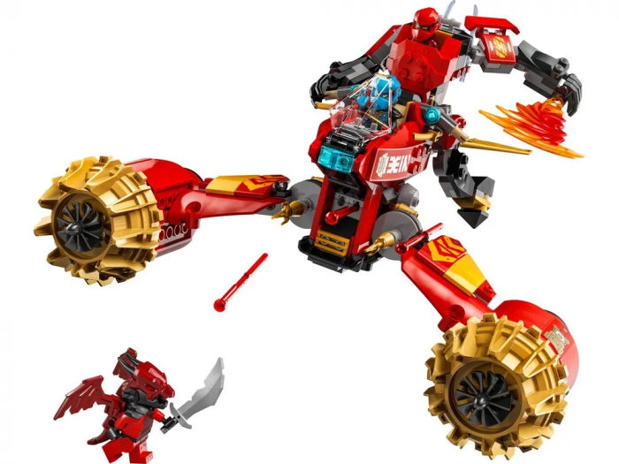 Конструктор LEGO Ninjago Штормовий робот-вершник Кая