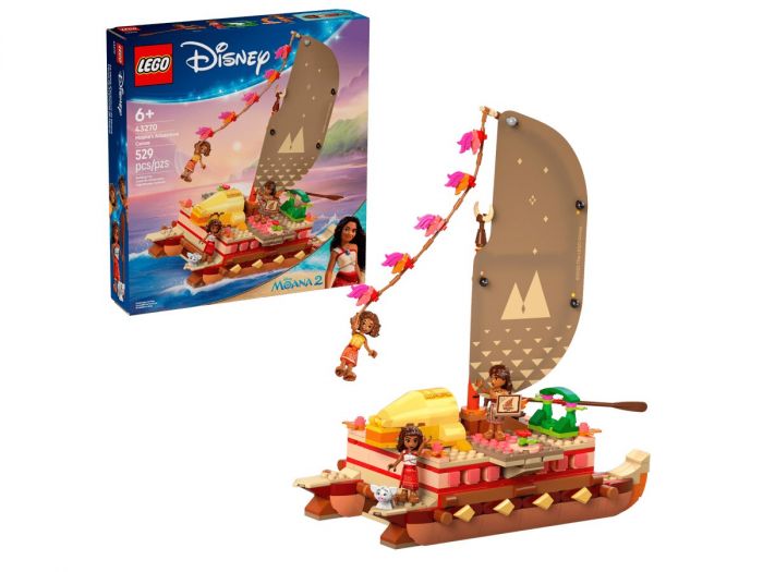 Конструктор LEGO Disney Princess Пригодницьке каное Ваяни