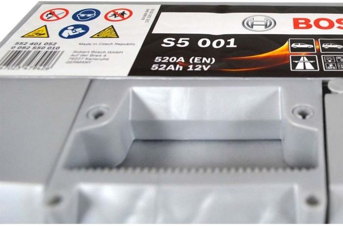 Акумулятор Bosch S5 12В 52А·год 520А R+ (0 092 S50 010)