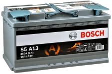 Акумулятор Bosch S5 AGM 12В 95А·год 850А R+ (0 092 S5A 130)