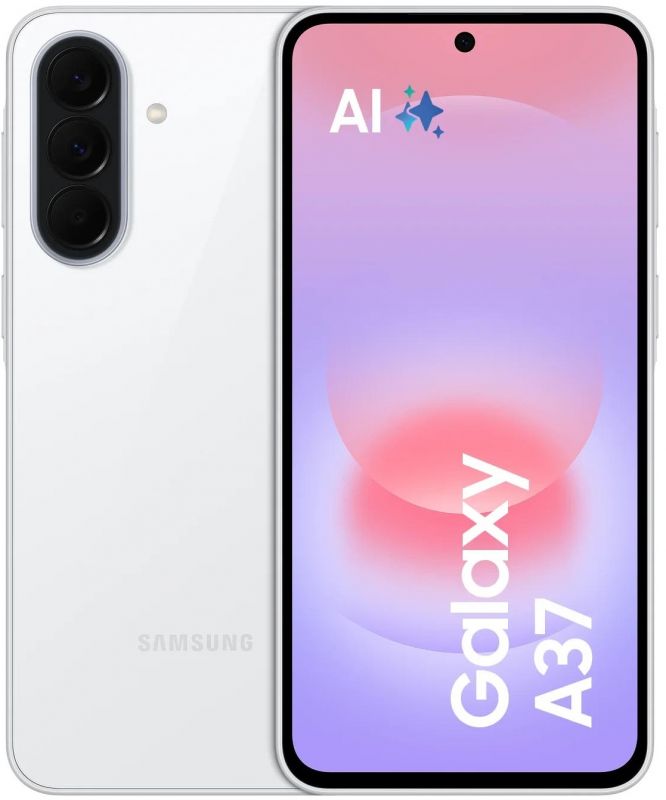 Смартфон Samsung Galaxy A37 5G (A376) 6.7" 6/128ГБ, 2SIM, 5000мА•год, білий
