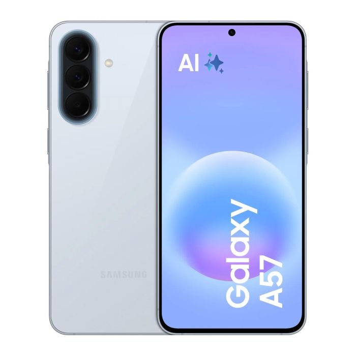 Смартфон Samsung Galaxy A57 5G (A576) 6.7" 8/256ГБ, 2SIM, 5000мА•год, блакитний