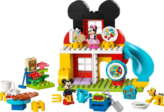 Конструктор LEGO DUPLO Disney Міккі Маус: Клубний будинок з Мінні та Плуто