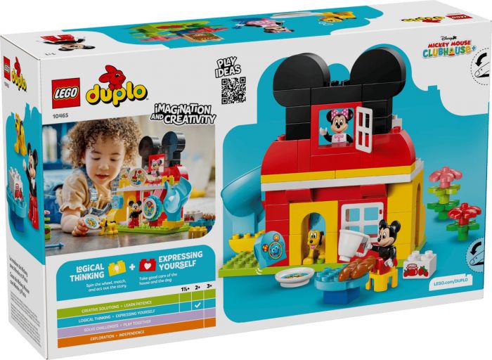Конструктор LEGO DUPLO Disney Міккі Маус: Клубний будинок з Мінні та Плуто